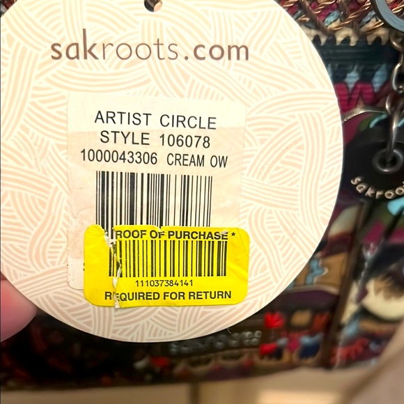 Sakroots🐘NWT⭐️Multicolor Tote Bag BRAND NEW with TAGS!💙Gorgeous colors!💚 - Picture 14 of 14